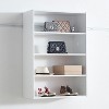 HomeStock Devi  Wall Mounted Walk in Wood Closet System - 2 of 4