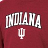 NCAA Indiana Hoosiers Men's Heathered Crew Neck Fleece Sweatshirt - image 3 of 3