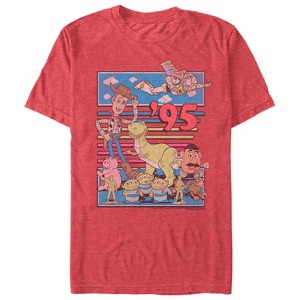 Men's Toy Story Retro Best Friend Toys T-Shirt - 1 of 4
