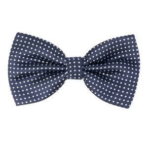 Allegra K Men's Halloween Polka Dots Pre-Tied Work Formal Party Tuxedo Bowknot Bow Ties - 1 of 4