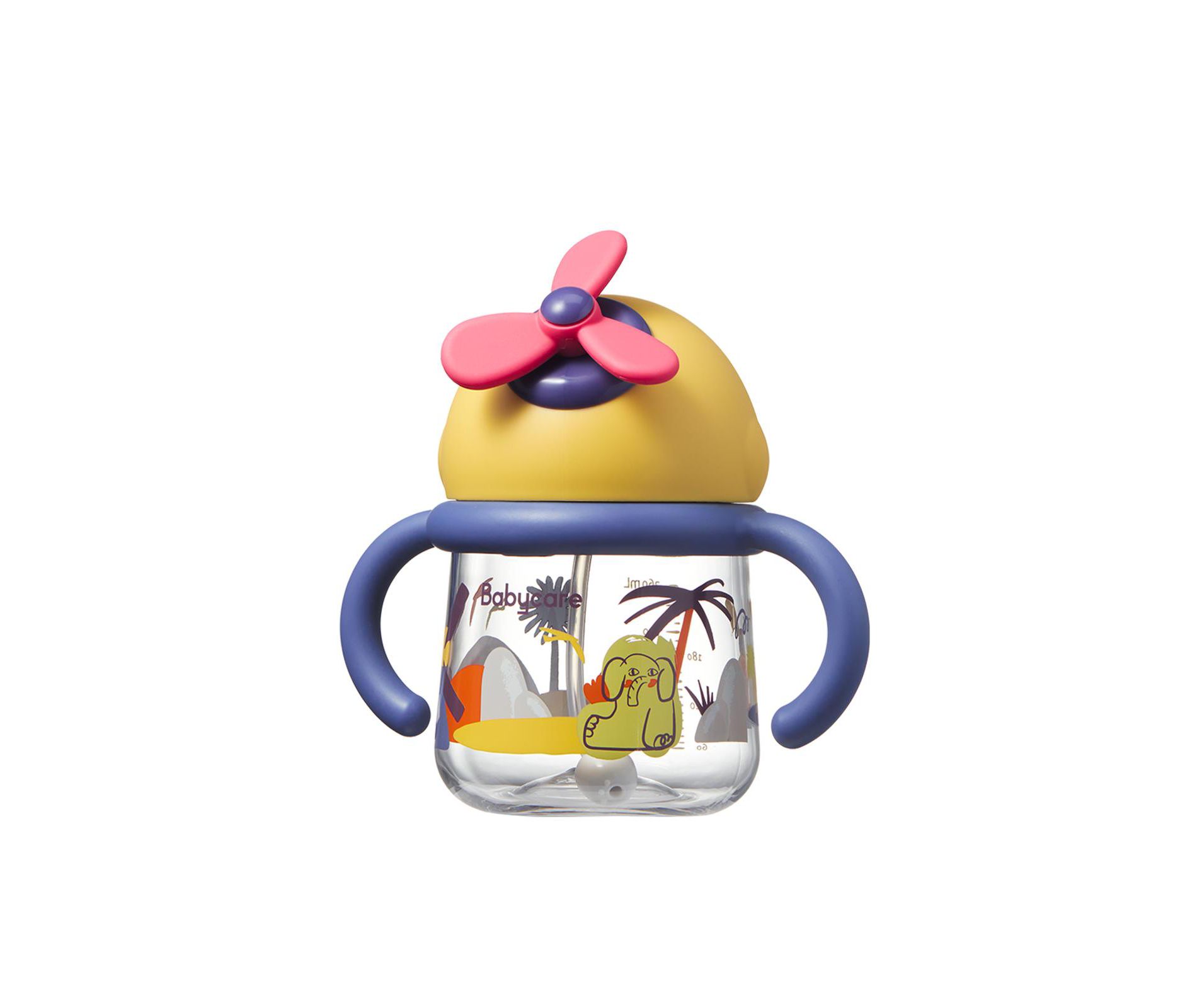 Bc Babycare Windmill Tritan Sippy Cup Yellow