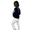 Women's Tigers Sequin Stripe ultra Soft Sweatshirt - Mary Square - 3 of 3