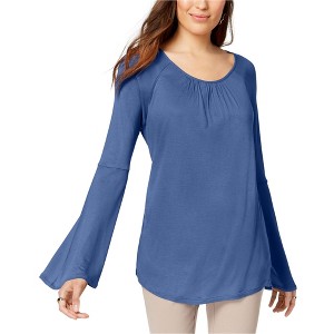 Style & Co. Womens Lantern-sleeve Basic T-Shirt - 1 of 1