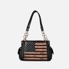 MKF Collection Alaina Vegan Leather Women’s Flag Shoulder Bag by Mia K - 2 of 4