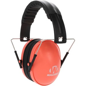 Walker's Youth and Women Folding Passive Muff - Coral - 1 of 2