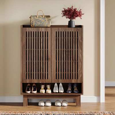 Hommoo 6-Tier Shoe Cabinet with Adjustable Shelves
