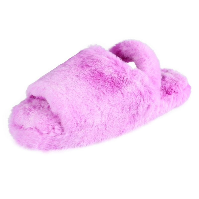 Jessica Simpson Girl's Slip On Slippers With Backstrap, 2 of 7