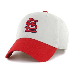 MLB St. Louis Cardinals Two Tone Clean Up Hat: Adjustable Cotton Baseball Cap - 1 of 2