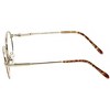 Calabria FL-90 Antique-Brown Eyeglasses :: Custom Left & Right Lens - 3 of 3