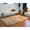Luxe Hudson Faux Sheepskin Rectangular Rug | 5'x8' - 3 of 4