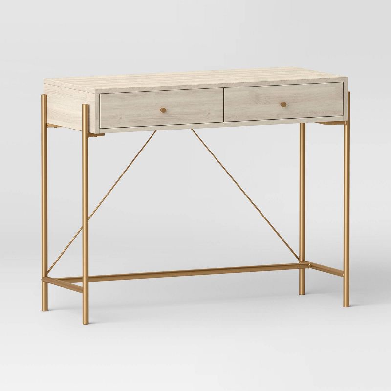 Elowen Desk with Drawer - Threshold&#8482;, 1 of 8