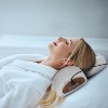 Angel Sar 3-in-1 Neck Massager Pillow with Vibration, Airbag & Heat, Ergonomic Cervical Support for Pain Relief, Memory Foam Travel Pillow, Light Grey - 2 of 4