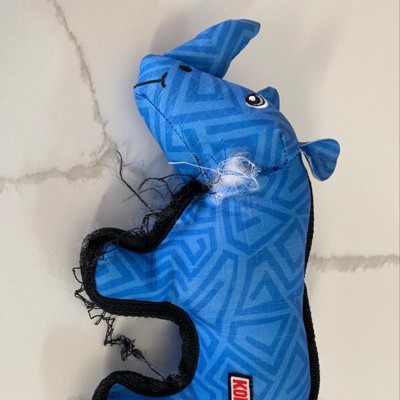 Kong Ripstop Rhino Dog Toy - Blue : Target