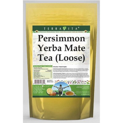 TerraVita Persimmon Yerba Mate Tea (Loose) (8 oz, ZIN: 556065, 3-Pack)