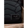 Loungefly Dc The Batman All Black Mini Backpack, The Dark Knight - 3 of 4