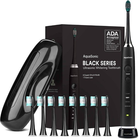 Download Aquasonic Ultra Sonic Series Whitening Electric Toothbrush Black Target