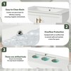 ChicFurnit 30 Inch Bathroom Vanity with Sink Freestanding Storage Cabinet with Ceramic Sink and Gold Handles for Bathroom, 18.3"*30"*33.8" - 4 of 4