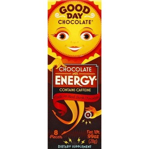 Good Day Chocolate Chocolate with Energy  Case of 12  8 each - 1 of 1