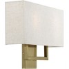 Livex Lighting Pierson 2 - Light Wall Light in  Antique Brass - 3 of 4