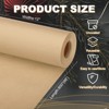 Unique Bargains Smooth Painting Gift Flower Wrapping Art Easel Kraft Paper Roll - 2 of 4
