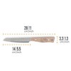 Petromax Hand Sharpened Utility Knife, All-Purpose Stainless Steel with Hardwood Handle for Home, Camping, and Indoor or Outdoor Adventure Knives - 2 of 4