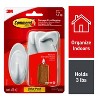 Command Medium Sized Designer Hooks Value Pack White