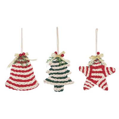 Gallerie II Macrame Ornaments, A/3