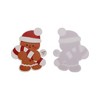 Unique Bargains Christmas Stickers for Ceramic Glass Metal Paper Plastic Peel Red White 1Set - 4 of 4