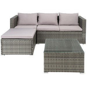Madalina Living Set - Indoor/Outdoor - PAT7509 - Safavieh - 1 of 4