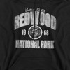 Men's Redwood National Park Established Date Pull-Over Hoodie - 2 of 4
