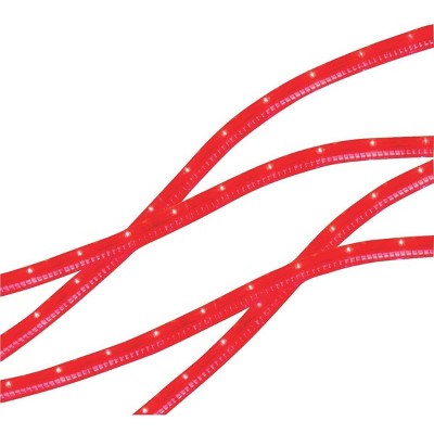 J. Hofert Co 215ct Christmas Indoor/Outdoor Rope Light Set White Cord - Red