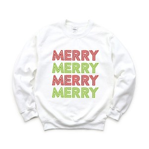 Simply Sage Market Women's Graphic Sweatshirt  Merry X 4 - 1 of 4