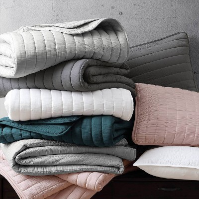 Teal Reversible Full Quilt Set with Shams