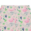 Ola! Otter Girl Leggings - Flamingo Forest - 3 of 4