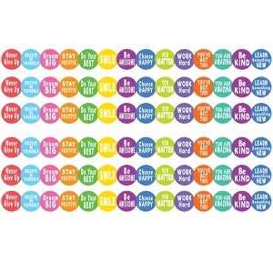 Teacher Created Resources® Colorful Positive Sayings Border Trim, 35 Feet Per Pack, 6 Packs - 1 of 4