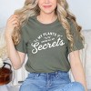 Simply Sage Market Women's My Plants Know All My Secrets Short Sleeve Graphic Tee - 2 of 4