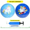 Xcello Sports S2 Soccer Ball TPU Assorted Unicorn Graphics with Pump (Pack of 2) - 2 of 4