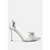 Erika Metallic Embellished Clear Pumps - 2 of 4