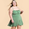 Blogilates Women's Tie Front Twirl Active Dress - 3 of 4