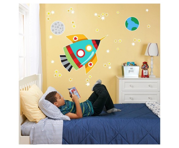Rocket Giant Wall Decal