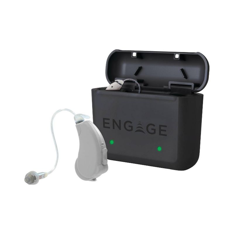 Lucid Hearing Engage Rechargeable OTC with BT Streaming Android Behind The Ear Hearing Aid, 4 of 7