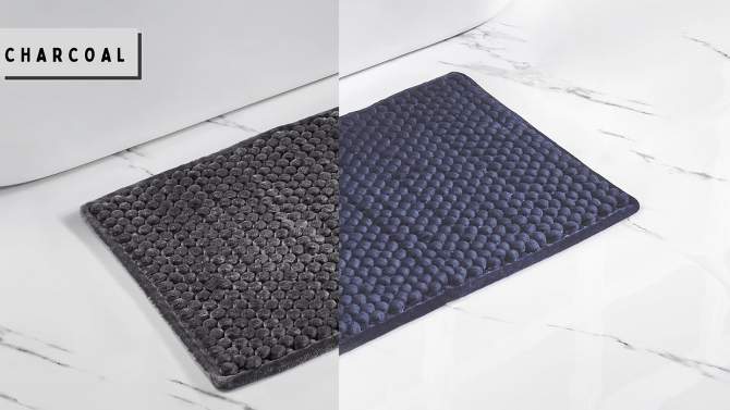 Alma Collection 100% Polyester Bath Rug - Better Trends, 2 of 7, play video