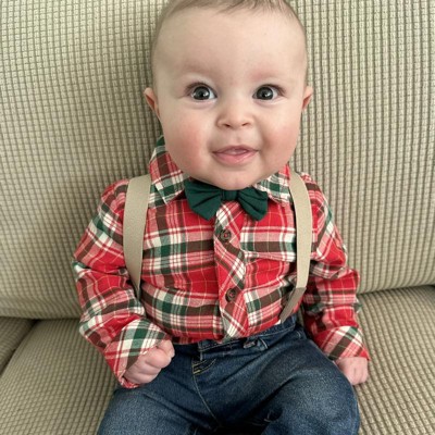 Baby boy clearance christmas outfit target