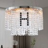 MAYEERTY Modern Crystal Chandelier for Living-Room Round Cristal Lamp Luxury Home Decor Light Fixture - 2 of 4