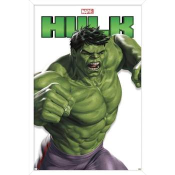 Marvel Comics - Hulk - Totally Awesome Hulk #16 Wall Poster with Wooden  Magnetic Frame, 22.375 x 34 