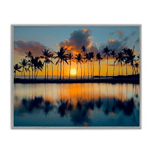 Stupell Industries Big Island Sunset Framed Giclee Art - 1 of 4