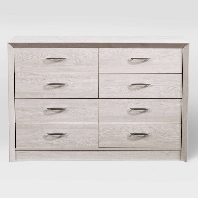 White 8 deals drawer dresser