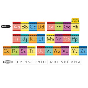 Eureka® Crayola® Alphabet Mini Bulletin Board Set - 1 of 4