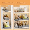 Gray Sliding Drawer for Pots & Pans - An expandable, heavy-duty pull-out organizer with peel-and-stick adhesive. - 4 of 4