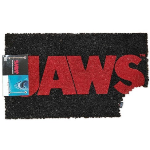 Sd Toys Jaws Logo 17x29 Inch Coir Doormat Target